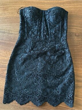 generation love mirelle 3d lace dress Generation Love Mirelle Lace Dress